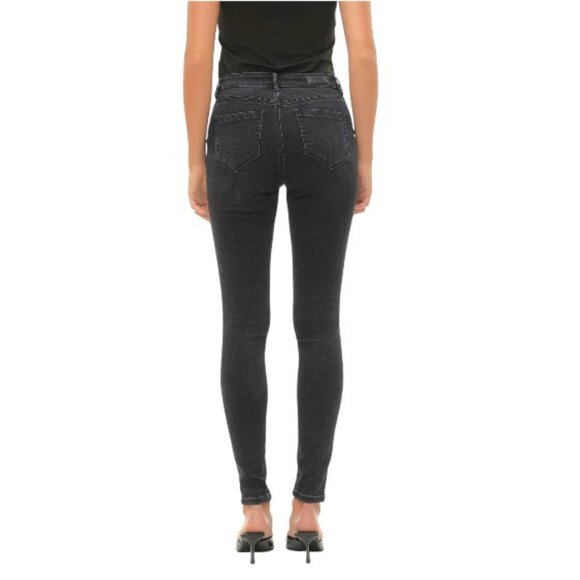 Vero Moda charcoal Together in Style shape up skinny jeans size S - Picture 2 of 7